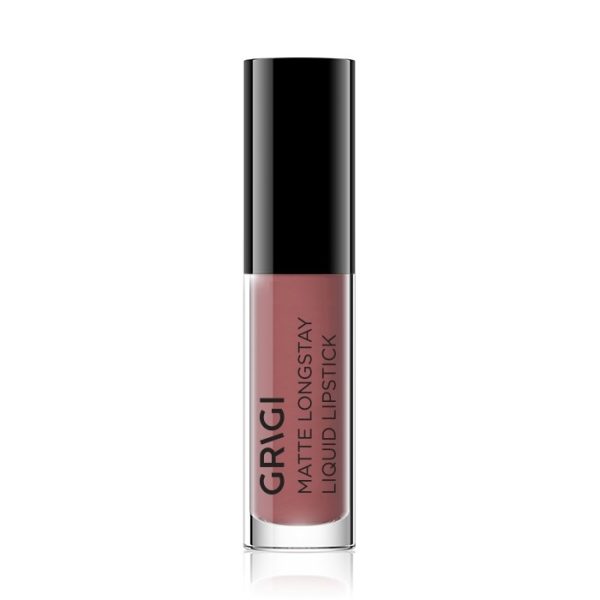 GRIGI MATTE LONG STAY LIQUID LIPSTICK ΜΙΝΙ No 02 DARK NUDE ROSE 2ml